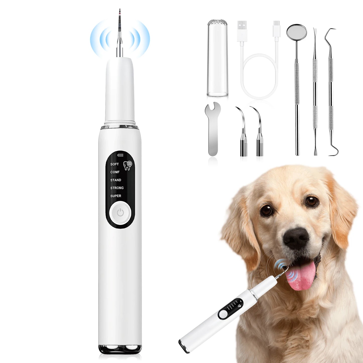 PawCleanse™ Ultrasonic Dental Cleaner