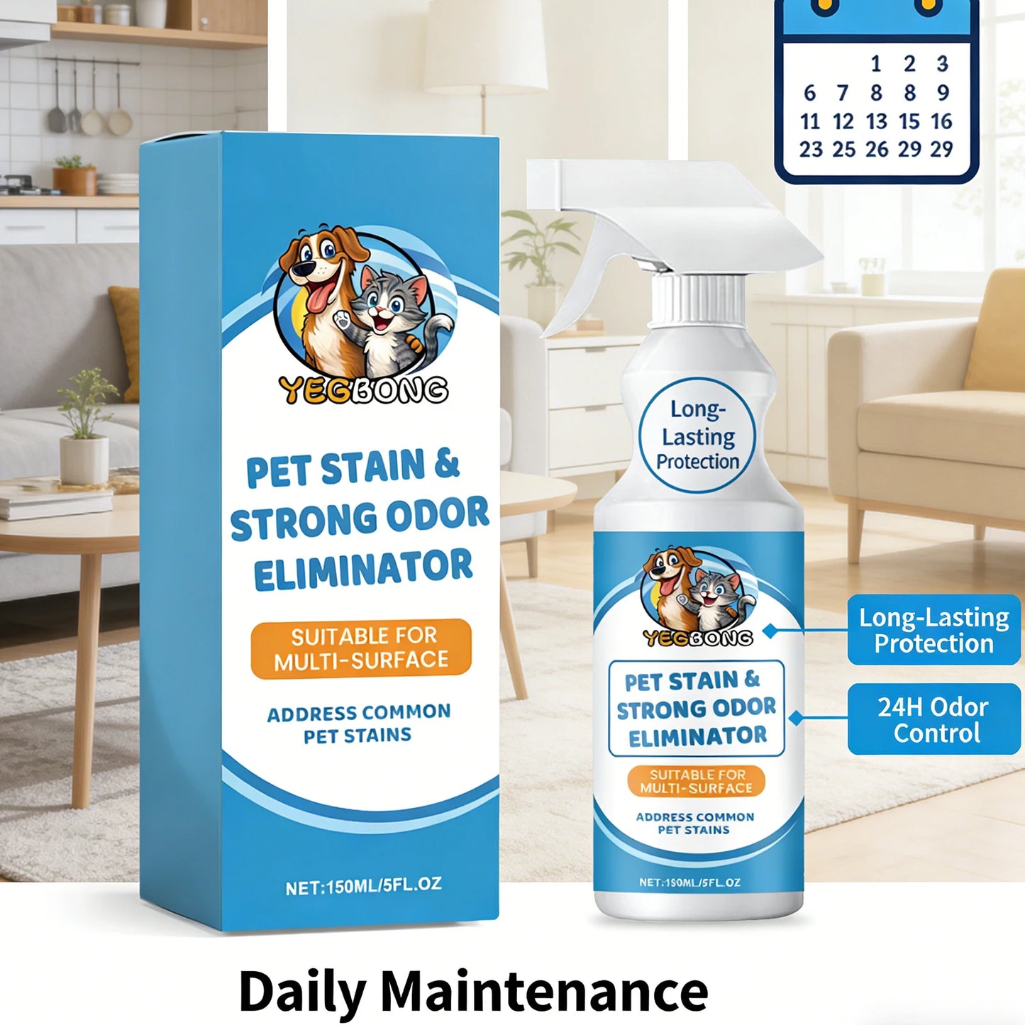 PawFresh™ Pet Stain & Odor Remover