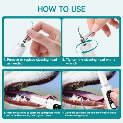 PawCleanse™ Ultrasonic Dental Cleaner